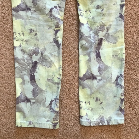 Mossimo Skinny Jeans Womens Size 8 Jambe Moulante Printed Low Rise - Picture 14 of 15